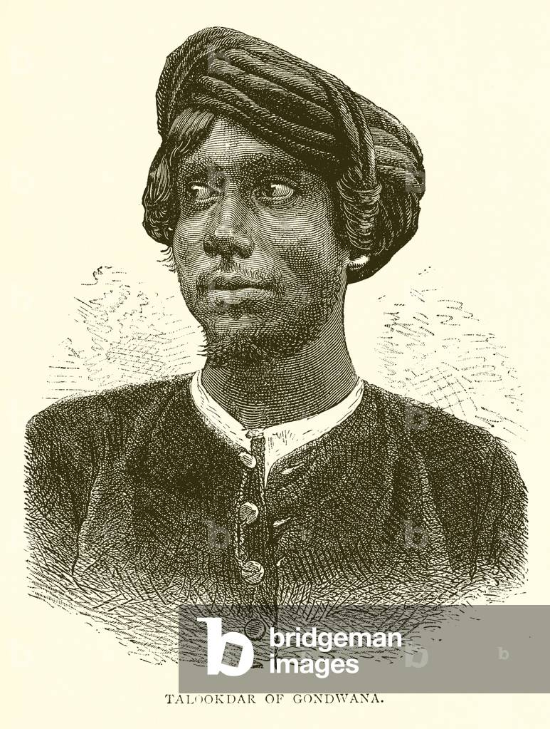 Talookdar of Gondwana (engraving)