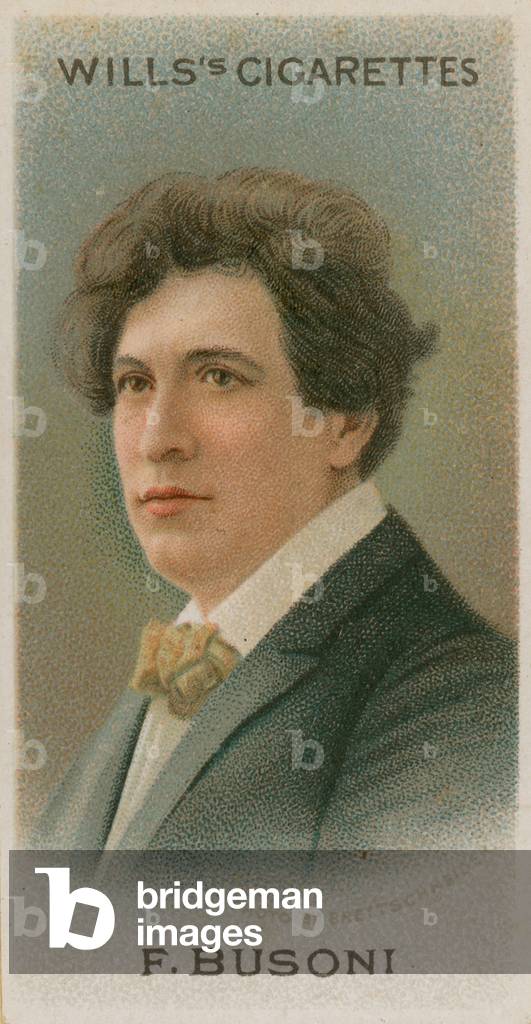 Feruccio Busoni (chromolitho)