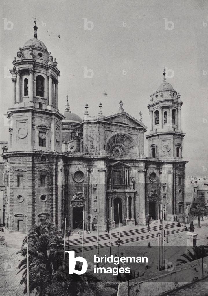 Cadiz: La Catedral (b/w photo)