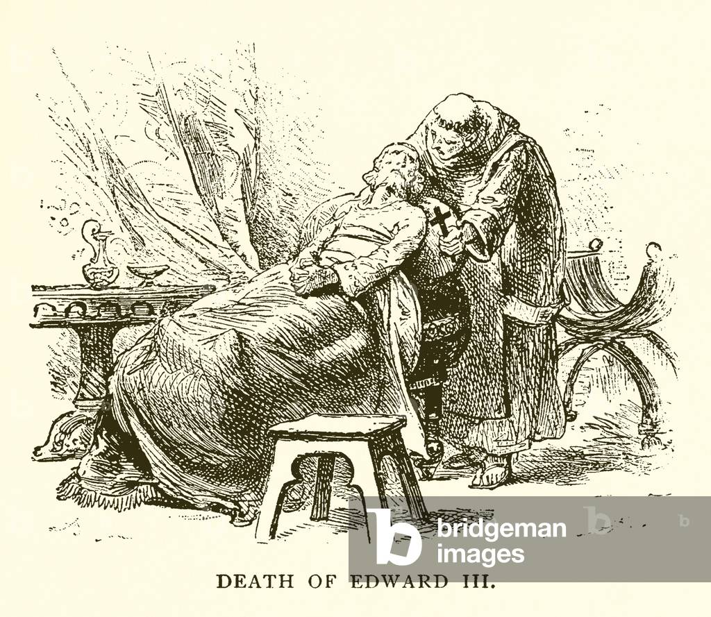 Death of Edward III (engraving)