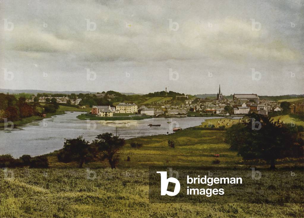Enniskillen, County Fermanagh (colour photo)