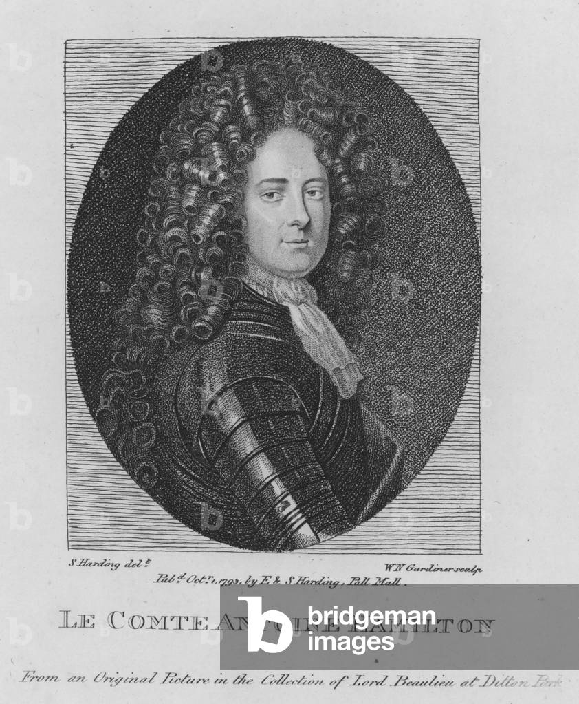 Le Comte Antoine Hamilton (engraving)