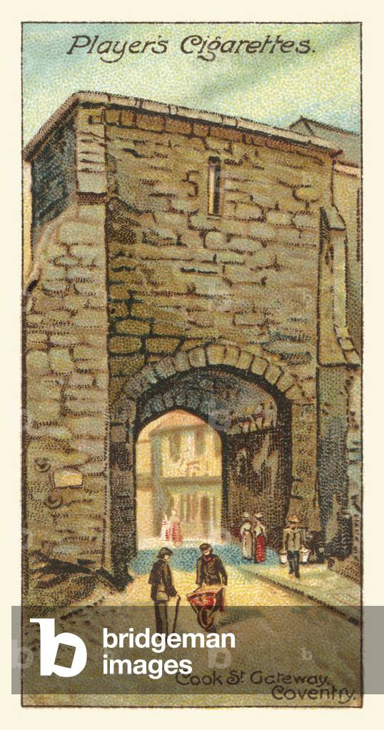 Cook St Gateway, Coventry (chromolitho)