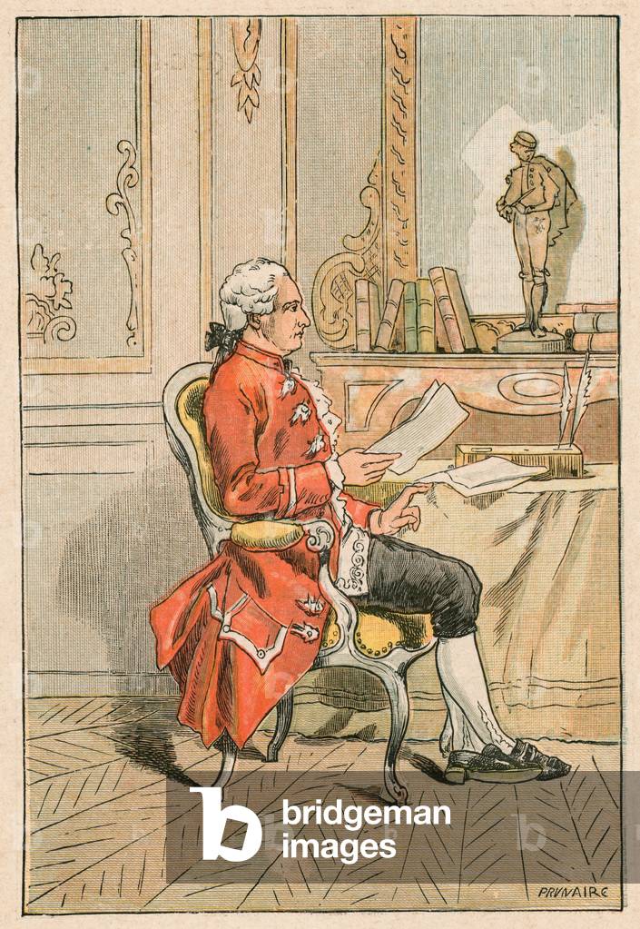 Beaumarchais (colour litho)