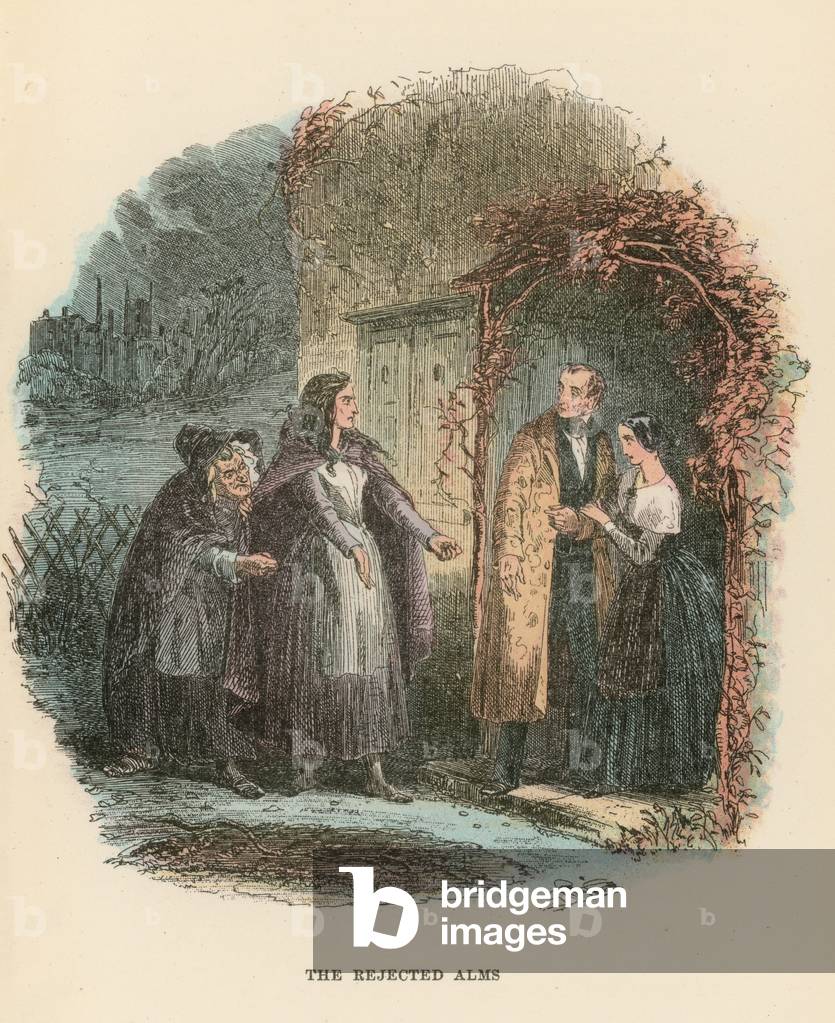 Illustration for Dombey and Son (colour litho)