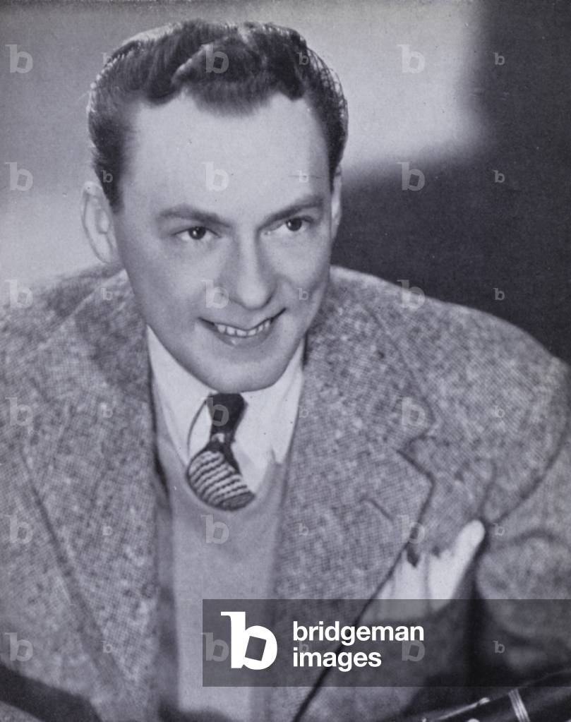 Woody Herman (b/w photo)
