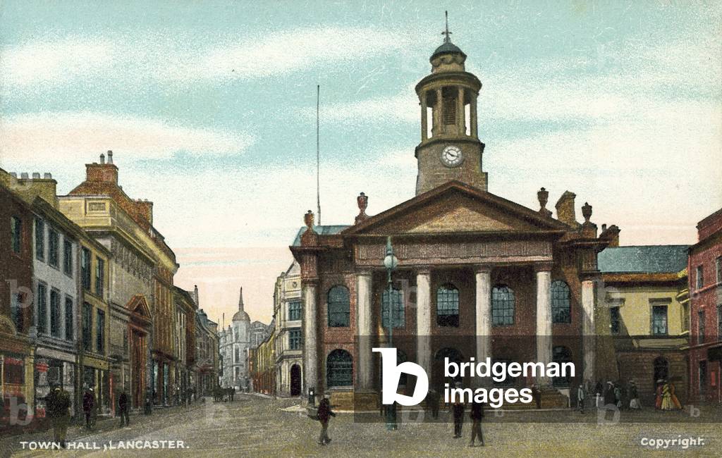 Town Hall, Lancaster (colour photo)