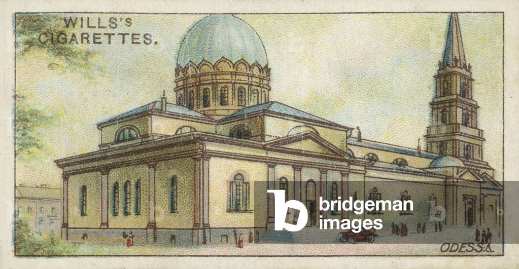 Preobrazhenski Cathedral, Odessa (chromolitho)