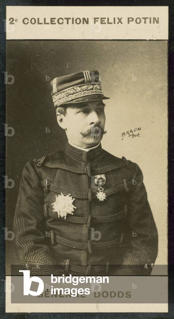 General Alfred-Amedee Dodds, 1842 (b/w photo)