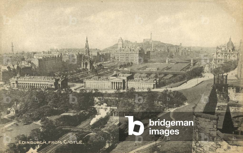 Edinburgh (b/w photo)