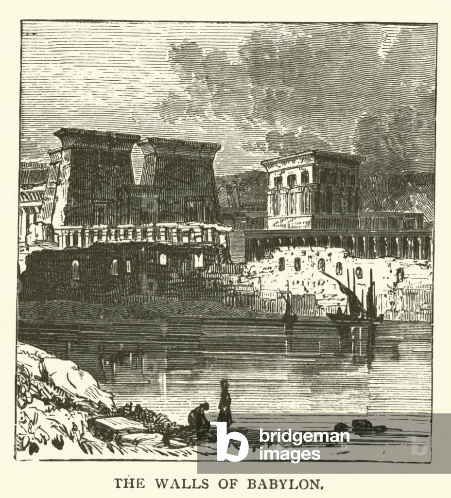 The Walls of Babylon (engraving)