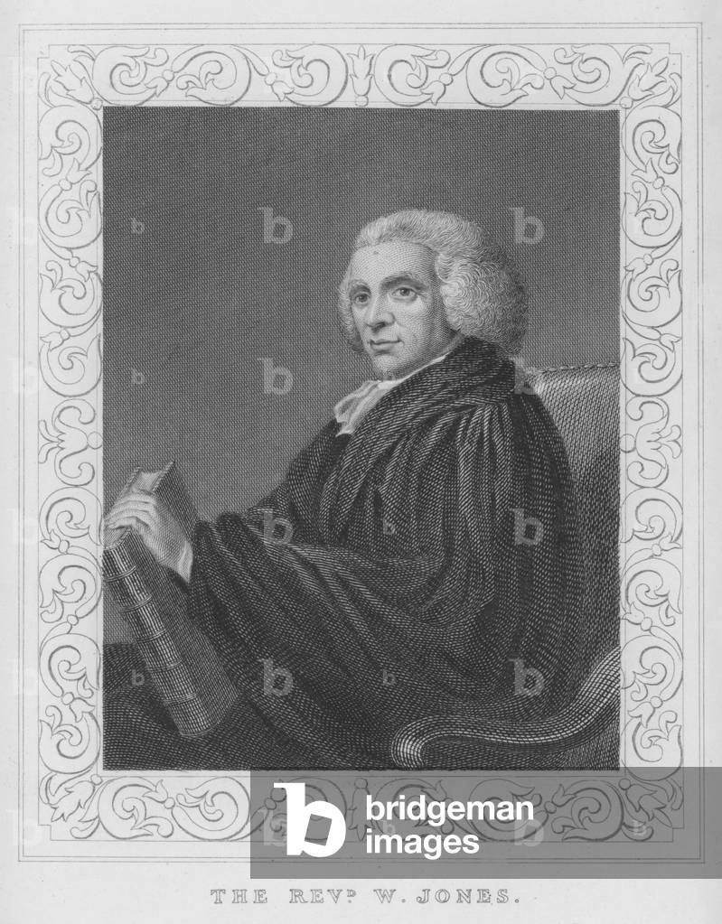 The Reverend W Jones (engraving)