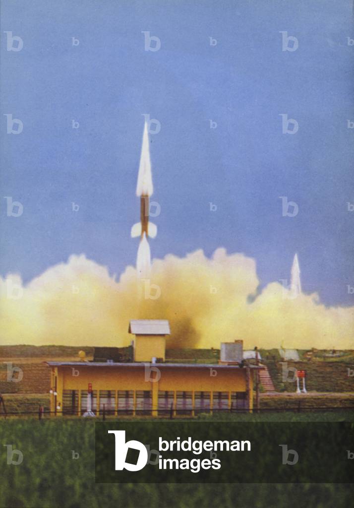 Taiwan: Testing Nike-Hercules missiles as ally of USA, 1962 (photo)