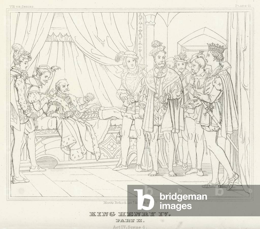 King Henry IV, Part II, Act IV, Scene 4 (engraving)