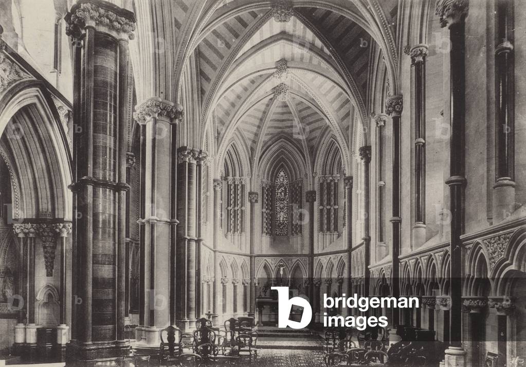 The Castle, Domestic Chapel (b/w photo)