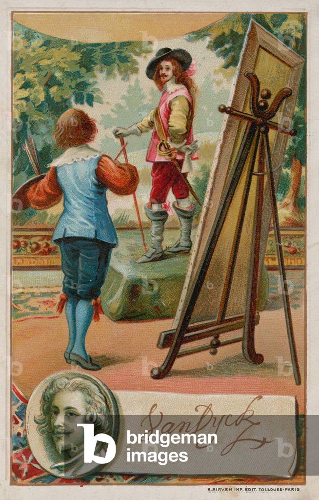 Sir Anthony van Dyck (chromolitho)