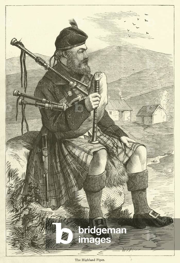 The Highland Piper (engraving)