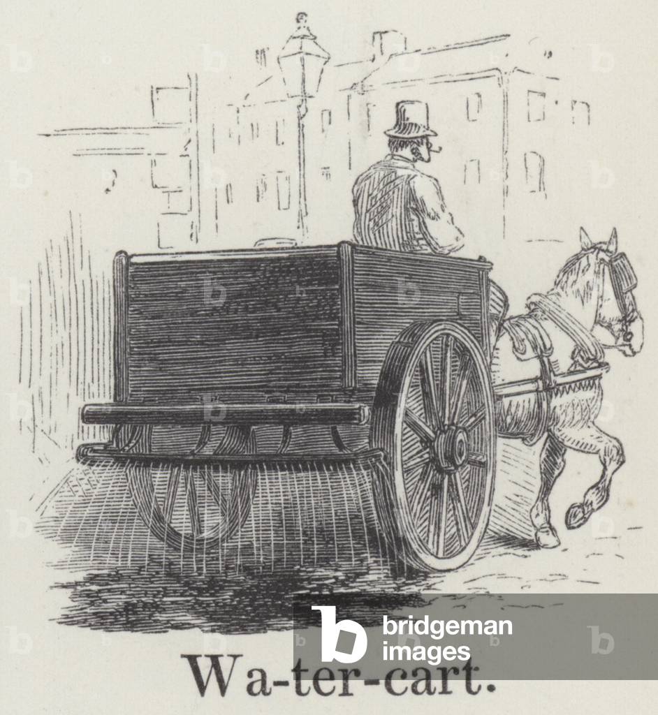 Water cart (engraving)