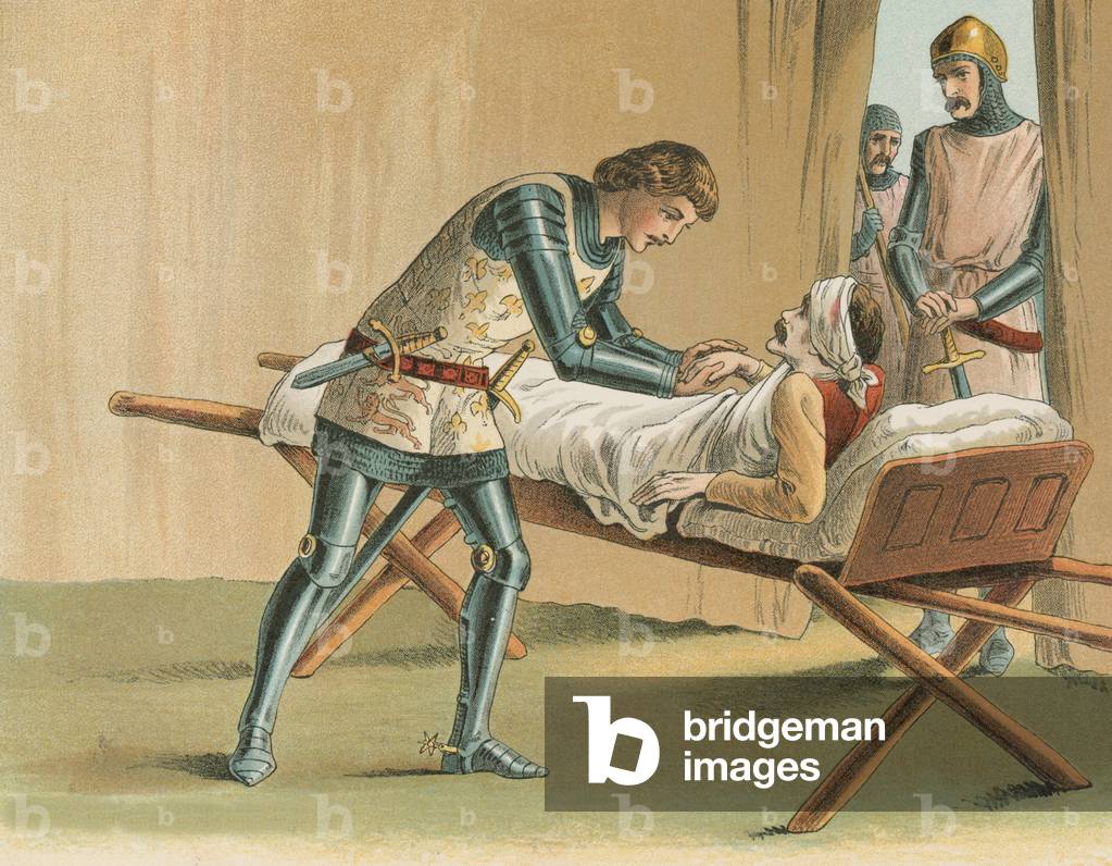 The Black Prince and Lord James Audley