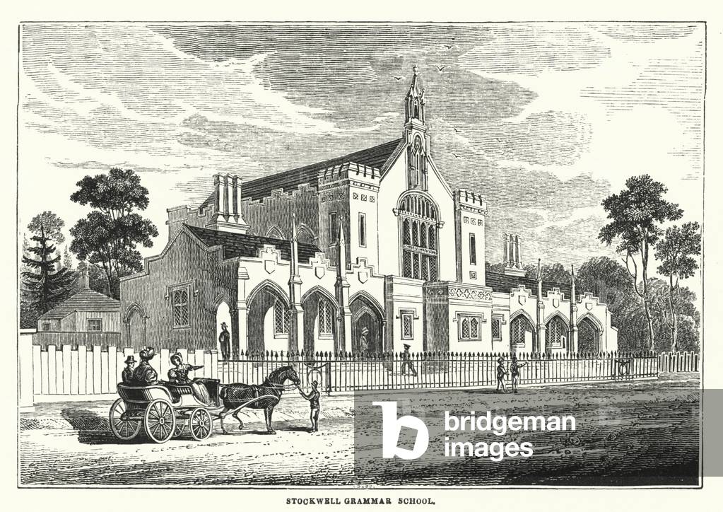 Stockwell Grammar School (engraving)