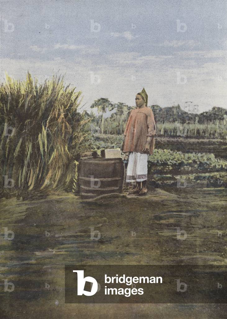 Femme Africaine (colour photo)