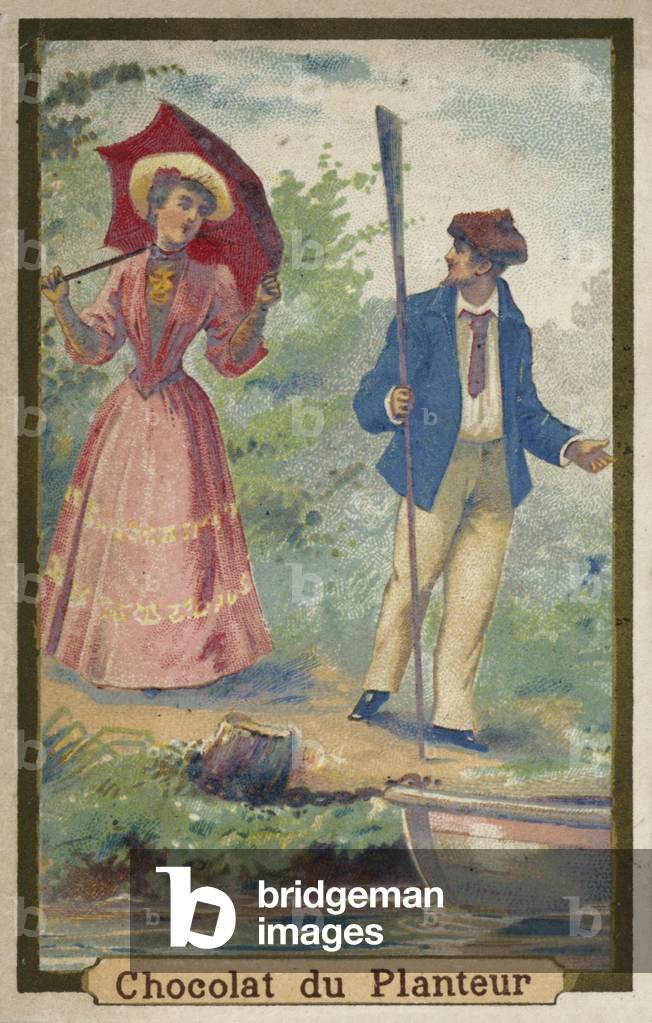 A boat trip (chromolitho)