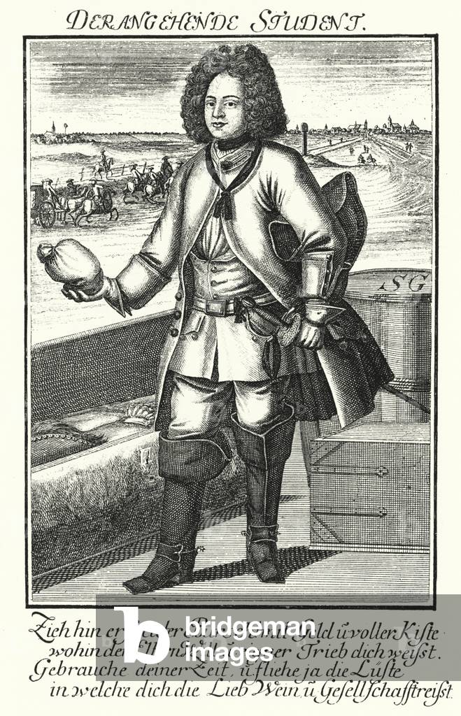 The Prospective Student (engraving)