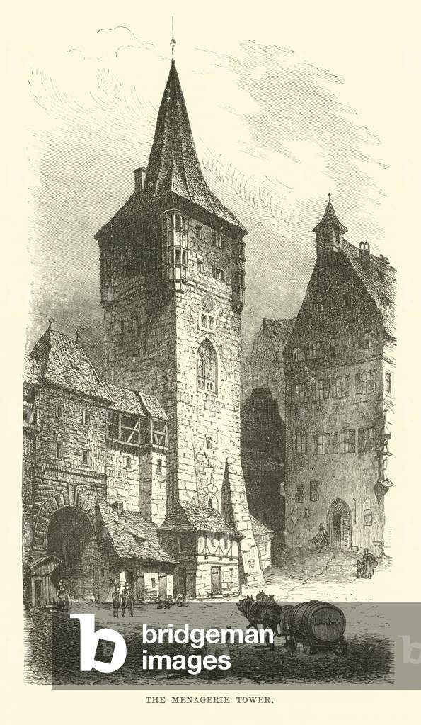 The Menagerie Tower (engraving)