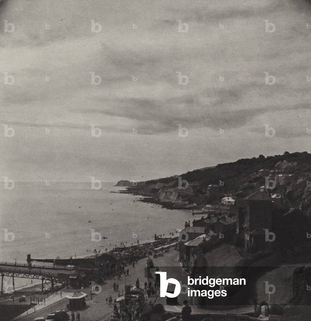 Isle of Wight: Ventnor (b/w photo)
