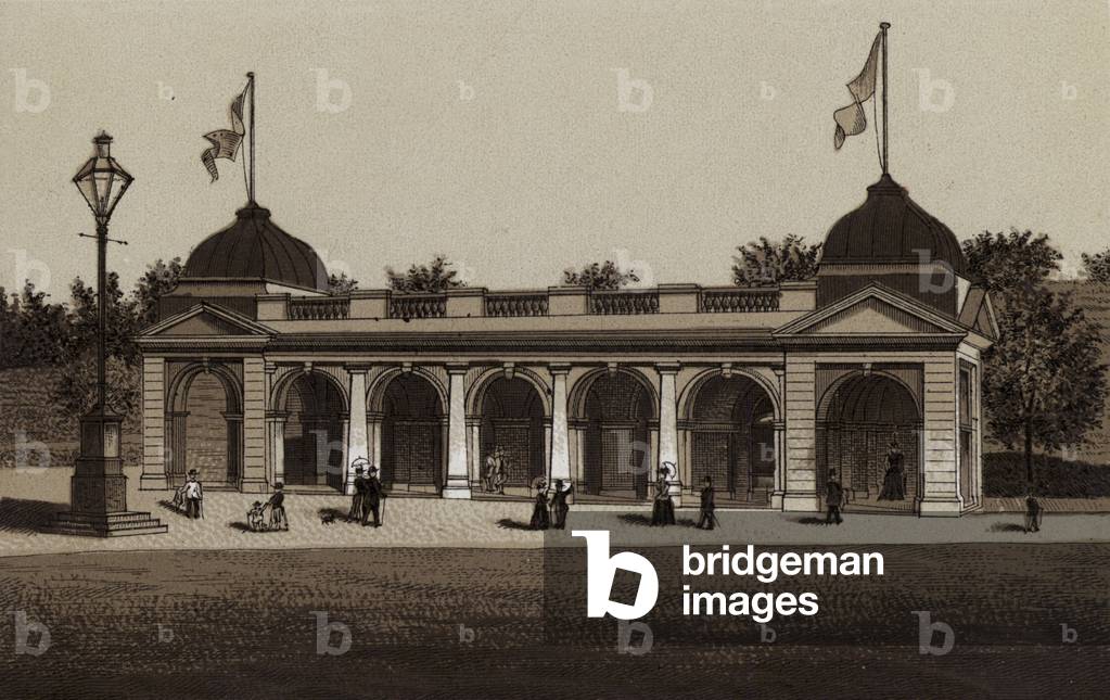 Buxton: The New Pump Room (litho)
