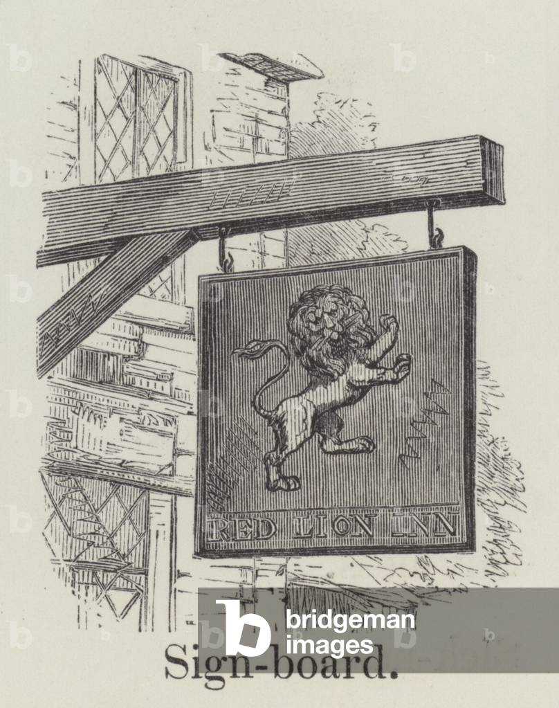 Signboard (engraving)