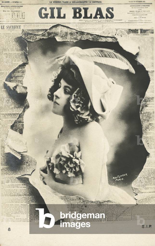 Gil Blas (b/w photo)