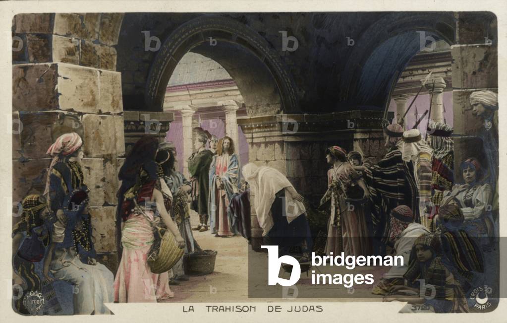 The treason of Judas (colour photo)
