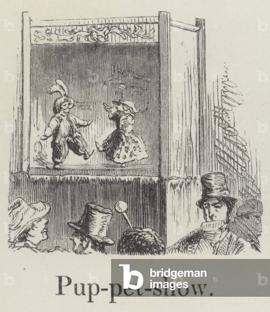 Puppet show (engraving)
