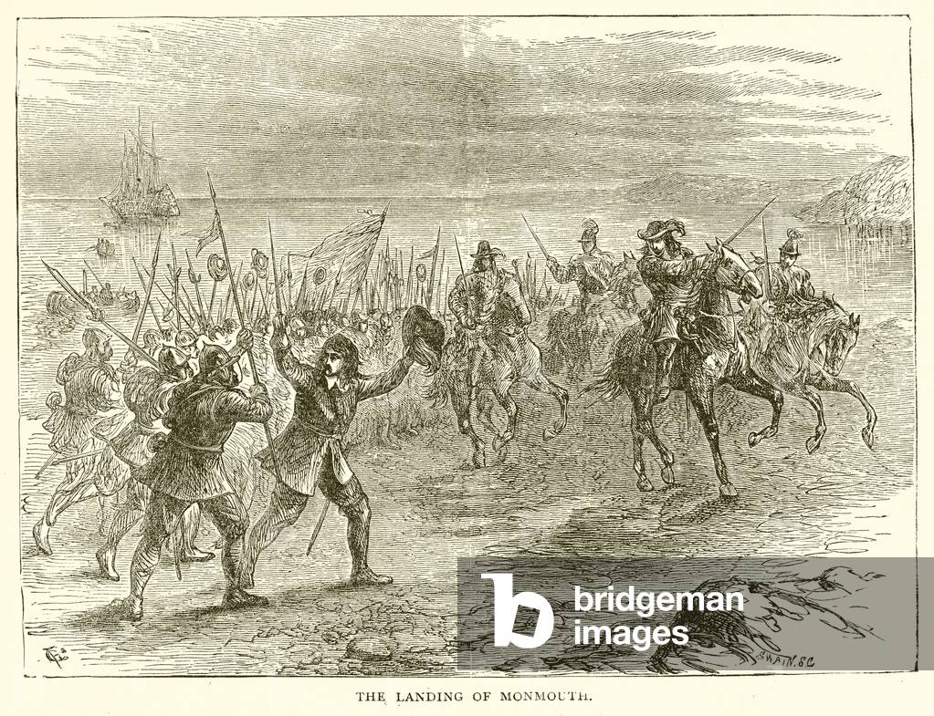 The Landing of Monmouth (engraving)