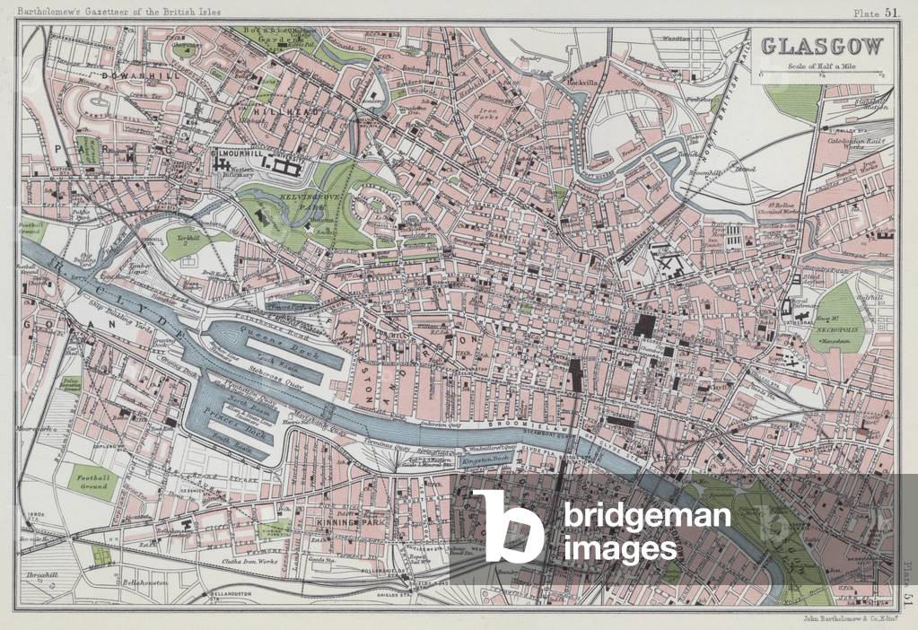 Glasgow (colour litho)