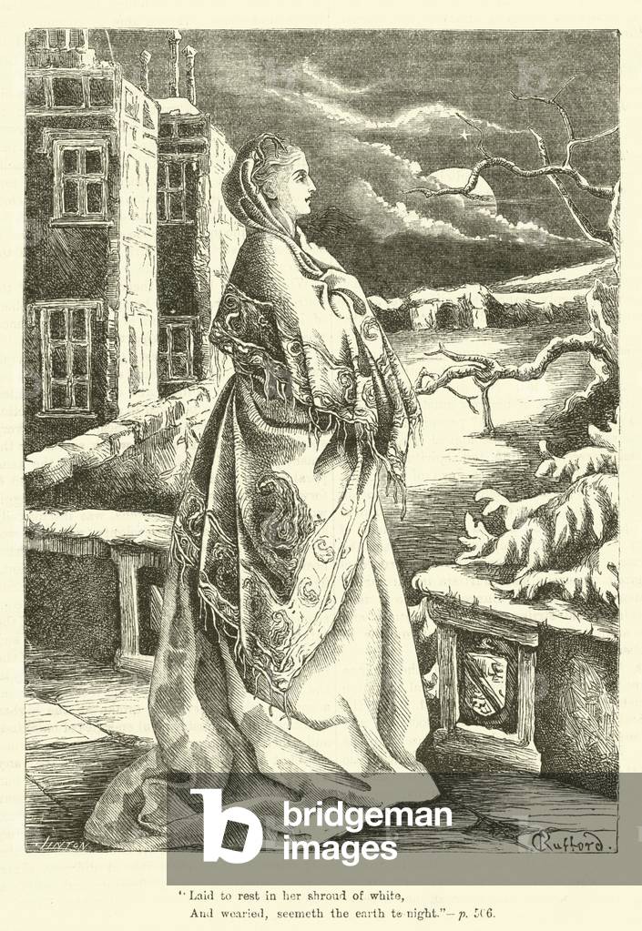 Woman in White (engraving)