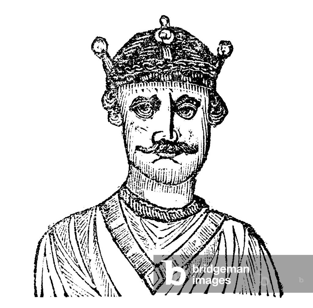 King William II, surnamed Rufus (woodcut)