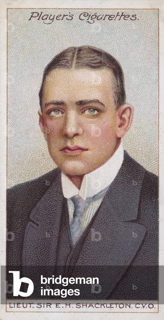 Lieutenant Sir E H Shackleton, CVO (chromolitho)
