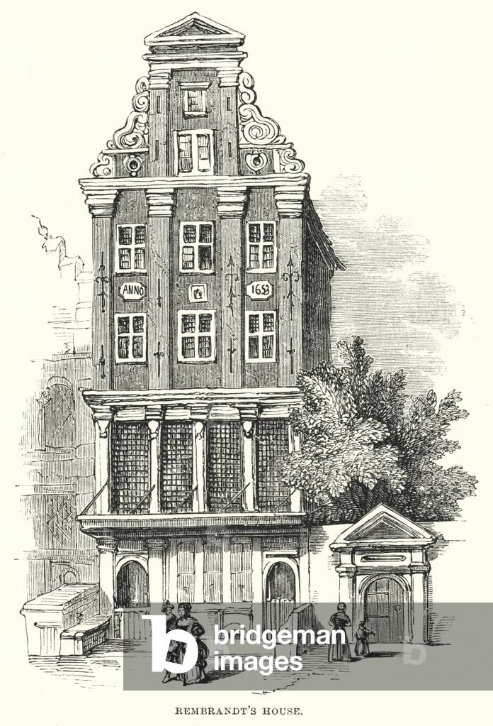 Rembrandt's House (engraving)
