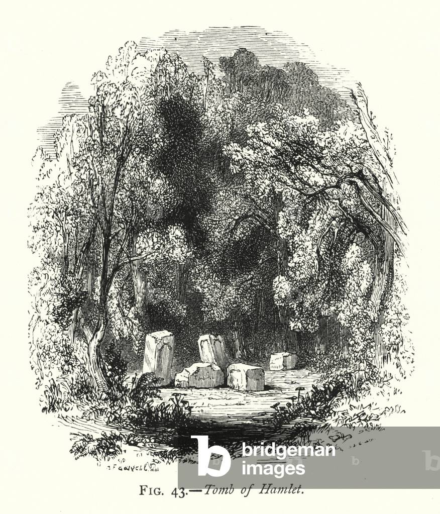 Tomb of Hamlet (engraving)