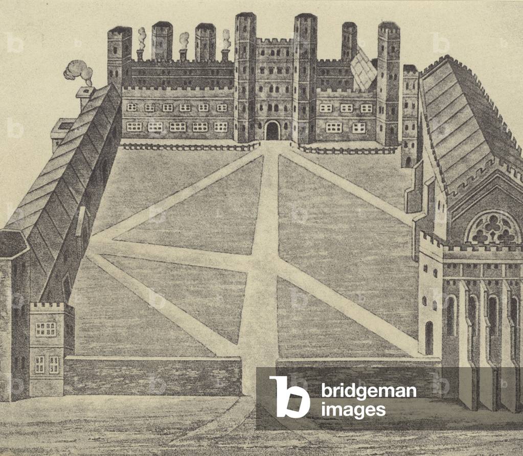 View of Eton, c 1622 (gravure)