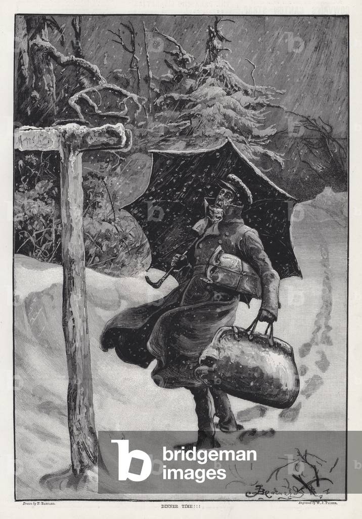 Dinner Time!!! (engraving)