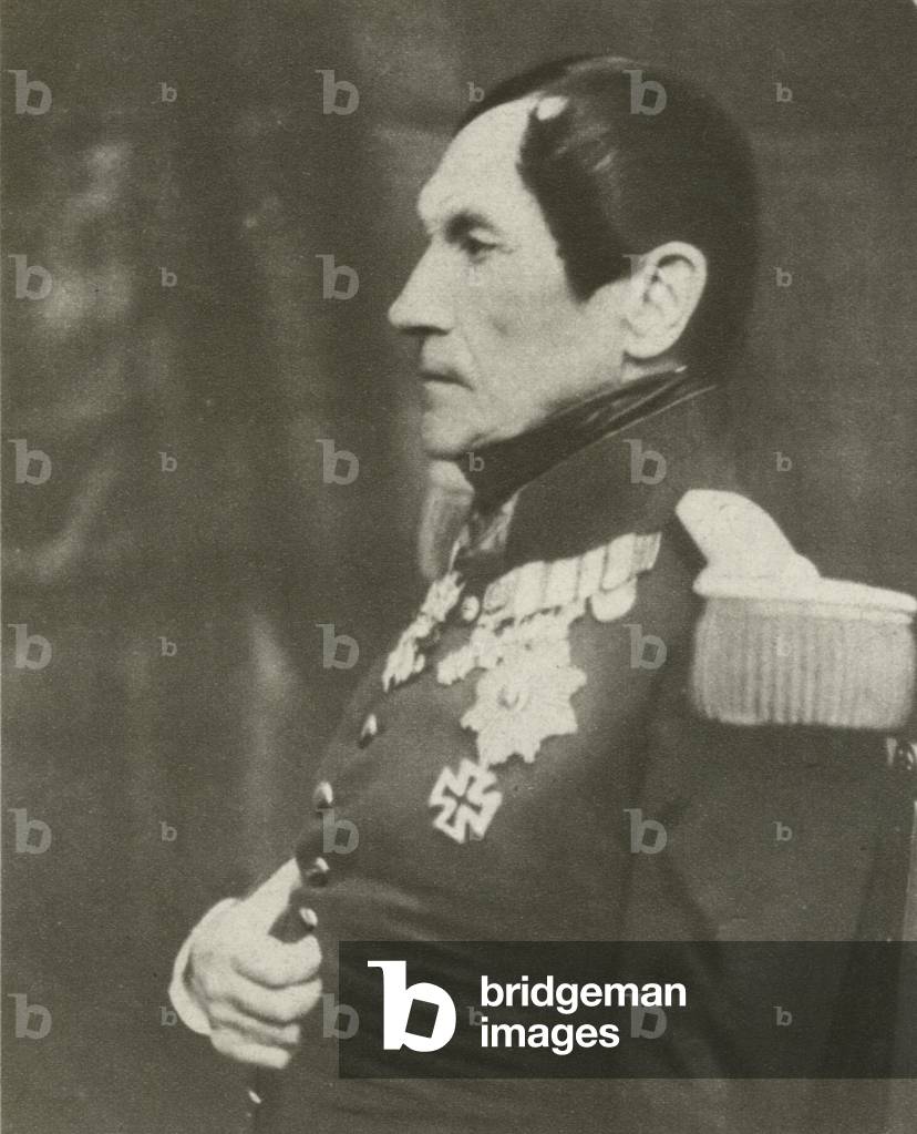 Leopold, King of the Belgians (b/w photo)