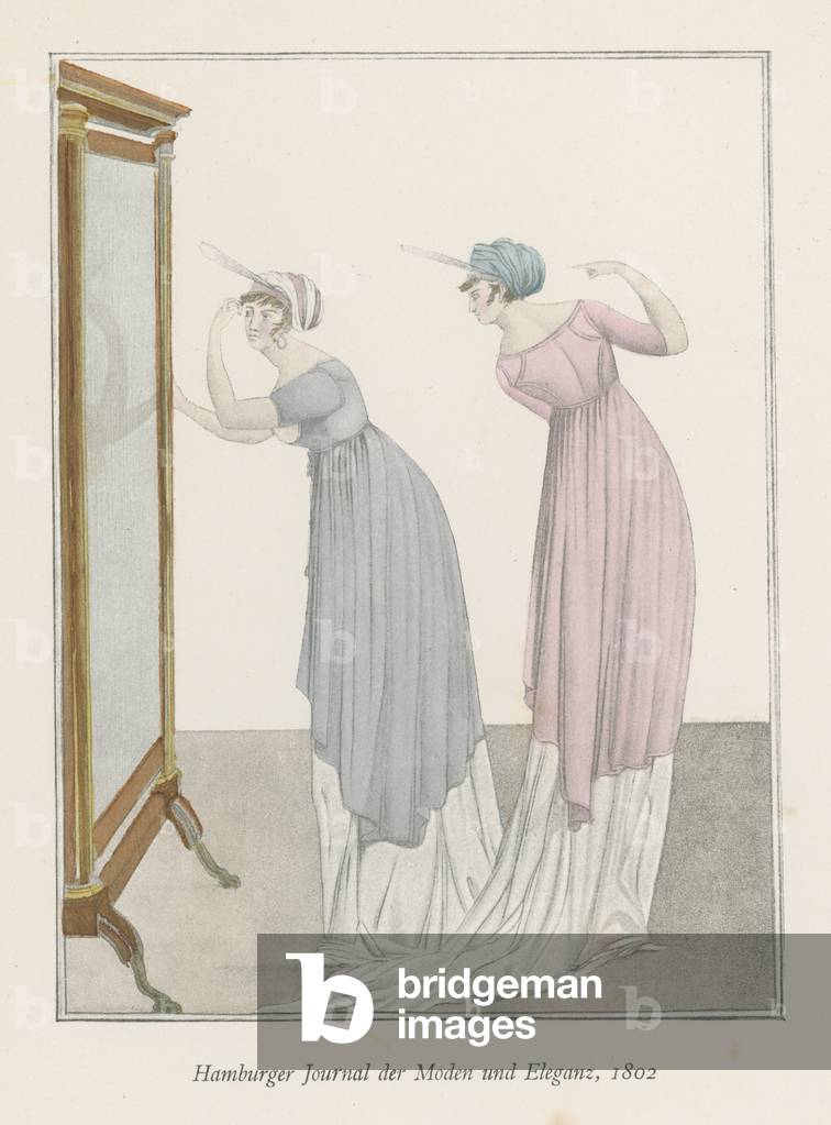 Hamburger Journal der Moden und Eleganz, 1802 (colour litho)