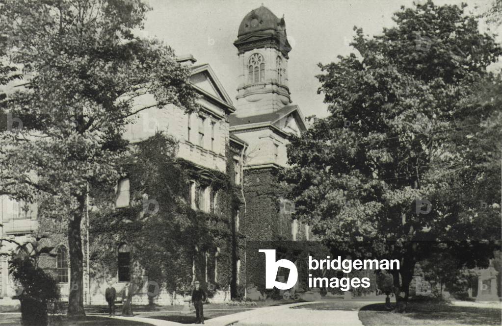 Toronto: Normal School, Church Street (b/w photo)