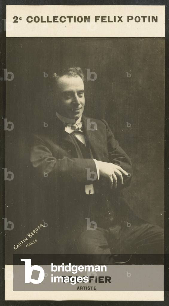 Jules-Charles Truffier, Artiste, 1856 (b/w photo)