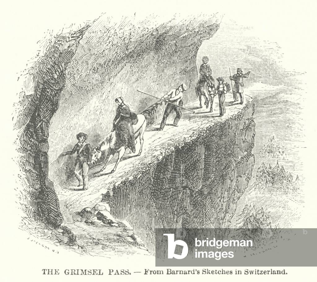 The Grimsel Pass (engraving)