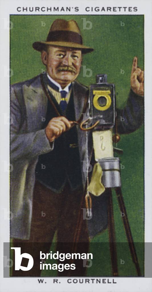 W R Courtnell, Street Smudger (colour litho)