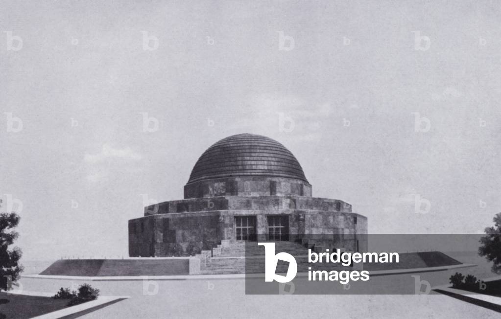 Chicago: Adler Planetarium and Astronomical Museum (b/w photo)